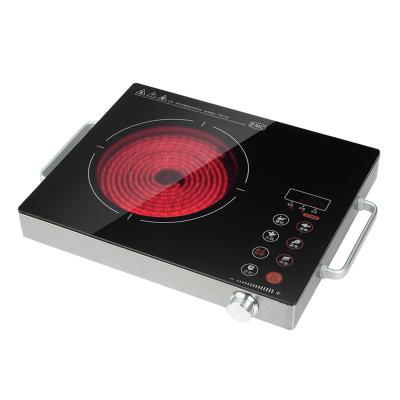 China Household Single Burner Cooktop Halogen Electric Infrared Ceramic Induction Cooker for sale