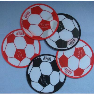 China Custom Printed Eco-Friendly Football Design Nylon Flight Disc for sale