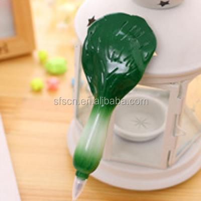 China Emulational Green Vegetable Style Eco Friendly Ballpoint Pens for sale