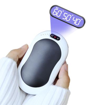 China Wholesale Fast Rechargeable Reusable Electric Hand Warmers Power Bank 10000mah USB Handwarmer Power Bank Hand Support Support Charger for sale