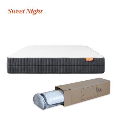 China Foldable Mattress Manufacturers Korean Orthopedic Porcelain Memory Eggs Sponge Rubber Mattress Bed In A Box Cooling for sale