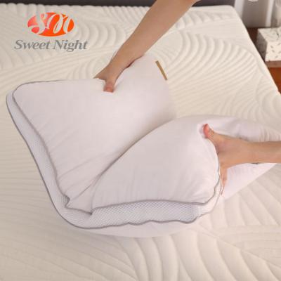 China Anti Dust Mites Wholesale Price Square King Bed Resting Hilton Hotel Feather Down Pillows for sale