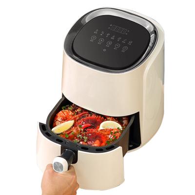 China Commercial Wholesale Smart Air Deep Fryers 4.6L 1430W Digital Easy Clean Air Fryer Without Oil for sale