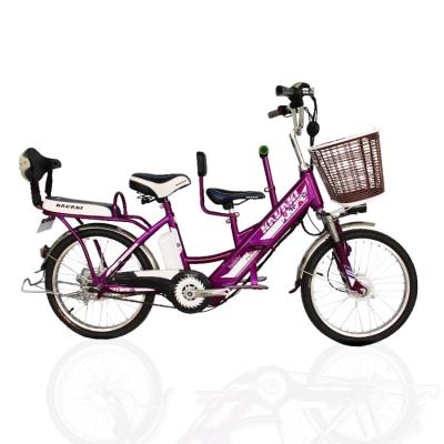 China Carbon steel factory price 48v lithium battery electric scooter bike baby ebike for family electric bicycle for sale