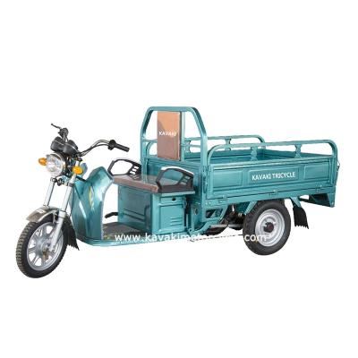 China Auto Rickshaw Tuk Tuk Bajaj Three Wheeler Price India Electric Triclecycle Cargo Manufacturer Sale KAVAKI 900W20A New for sale