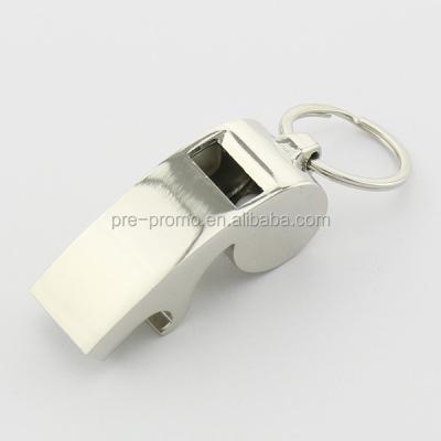 China Custom Wholesale Metal Whistle Bottle Opener Key Chain for sale