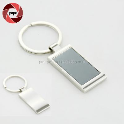 China Wholesale High Quality Custom Metal Rectangular Key Chain for sale