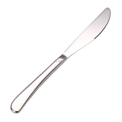 China Viable Viable Wedding Hotel Restaurant Wholesale Stainless Steel Steak Knife for sale