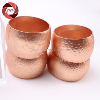 China Viable Viable Wholesale Wedding Rose Gold Napkin Ring for sale