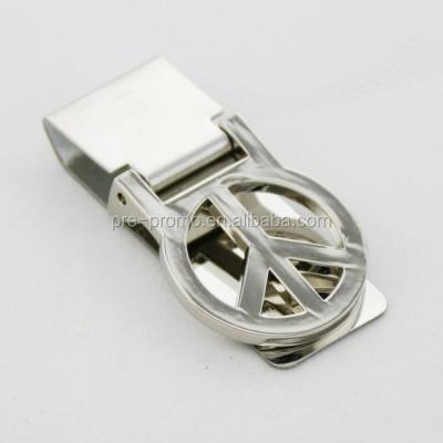 China Custom Wholesale Blank European Europe Metal Silver Clip For Gift for sale