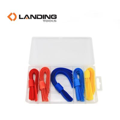 China 20*180mm Durable Nylon Band Hook And Loop Fastener 40pcs for sale