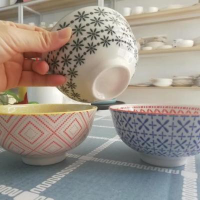 China Viable Diverse Stocks Of Various Ceramic Bowls 4.5