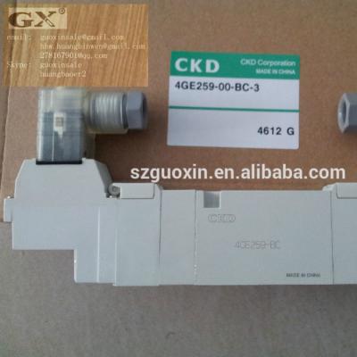 China CKD Solenoid Valve Japan Solenoid Valve 4GE259-00-BC-3 4GE259-00-BC-3 for sale