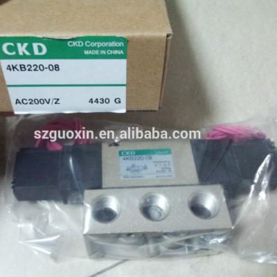 China CKD 4KB220-08 Solenoid Valve Japan Standard Solenoid Valve for sale