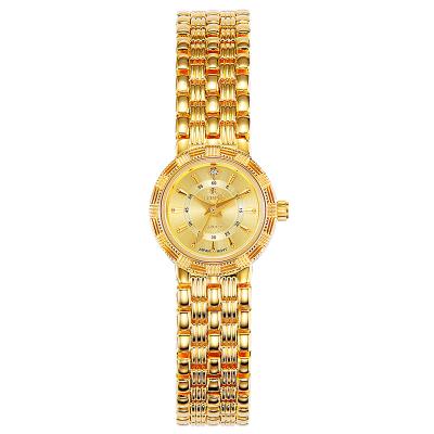 China Low Price Selling Women Watches Band Wristwatches Gold Women Quartz Luxury Watch for sale