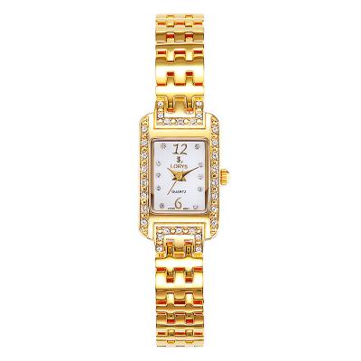 China HG3799 Women Square Dial Quartz Movement Bracelet Ladies Watches For Women for sale