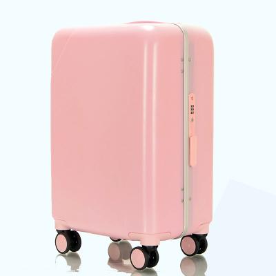 China 2019 American Pilots PC ABS Printing Hard Shell Luggage With Factory Supply for sale