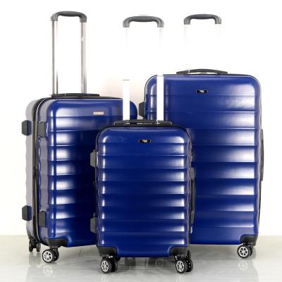 China Fashionable 3 Piece Travel 2022 Luggage Set ABS Luggage 20