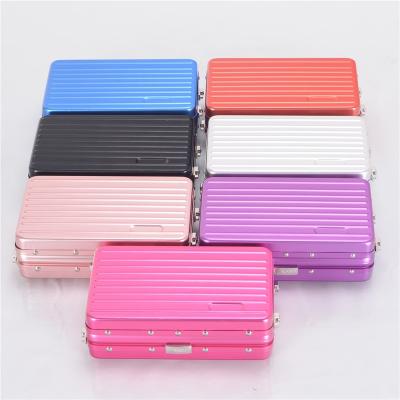 China New NATIONAL 2020 High Quality Hard Cosmetic Case Toiletry Bag All Women Makeup Case Aluminum Lady Storage Bag for sale