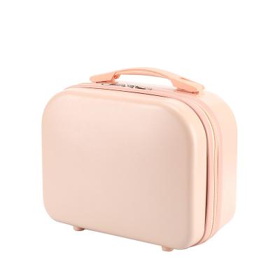 China Fashion Makeup Bag 12 Inch Hard Shell Train Case With Adjustable Dividers for sale