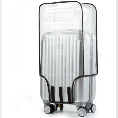 China PVC Waterproof Transparent Luggage Cover Clear Suitcase Cover for sale