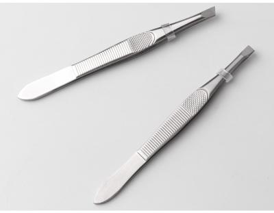 China Good Quality Eco-friendly Logo Stainless Steel Scissor Tweezers Customized For Eyebrows for sale