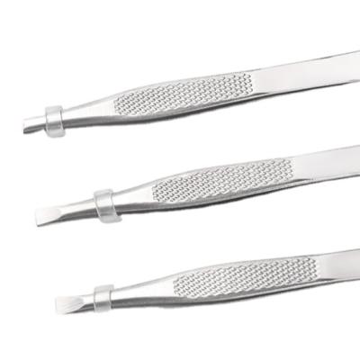 China Good Ready Stock Selling Eco - Friendly Stainless Steel Tweezers For Eyebrows for sale