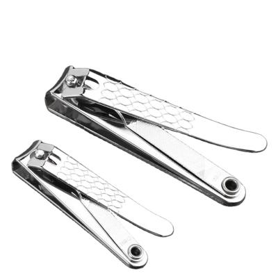 China Eco-friendly Safety Carbon Steel Black Finger Toenail Clippers Large Straight Toenail Clippers for sale