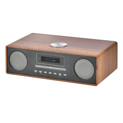 China New Style Professional Audio Wireless Walnut Speaker USB Wireless Speaker With FM DAB Home Radio for sale