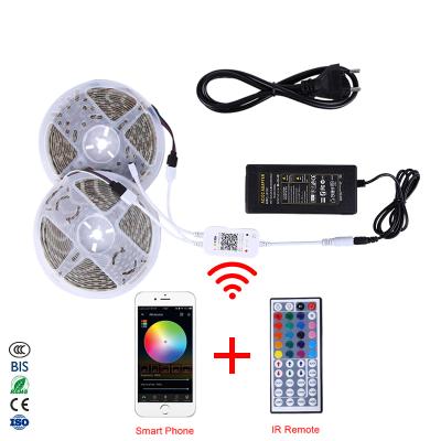 China Wholesale 12v 2835 LANDSCAPE 5050 10m Flexible Dream Color Indoor Decoracion Led RGB Strip Light for sale