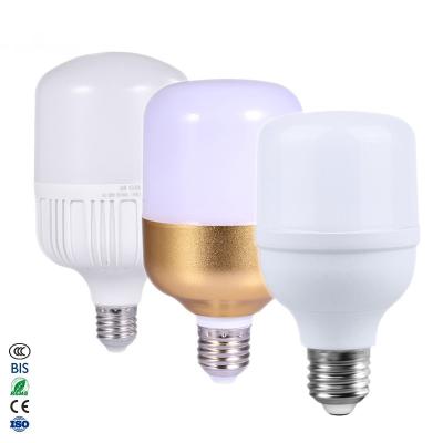 China Lights Manufacturer Residential 5w 10w 15w 20w 30w 40w 50w B22 E27 Energy Saving T-shape Bulb Light for sale