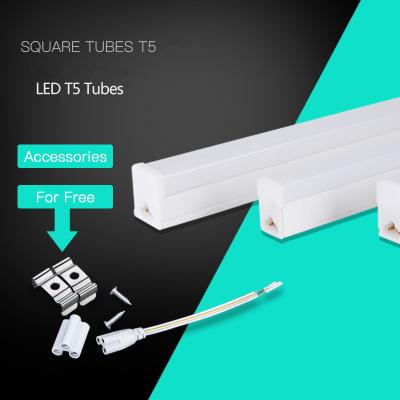 China Office 220v 0.3m T5 5w 10w Bulb Wall Lamp Warm Cold White White Kitchen Home Led Tube Light for sale