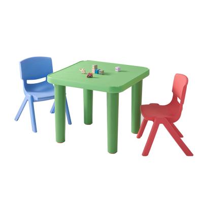 China Modern Preschool Desk Table And Chairs Set For Kids Study Children Party for sale