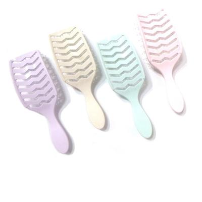 China Wholesale Cushion Brush Vented Detangling Styling Hair Brush For Long Thick Curly Hair for sale