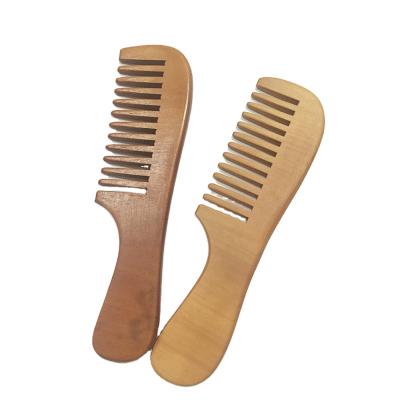 China Wholesale Natural Wooden Comb Paddle Hair Brush Hand Held With Boar And Nylon Bristle for sale