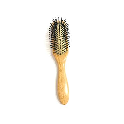 China Custom Natural Wooden Hair Brush Waterproof Wooden Hair Brush Cushion for sale