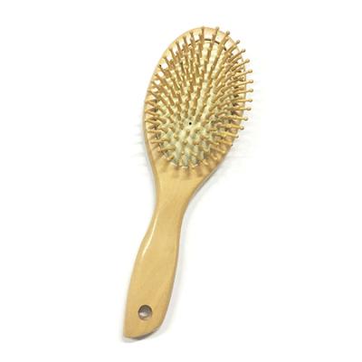 China High Quality Wooden Cushion Hair Brush Massage Cushion Wooden Eco-friendly Hair Brush for sale