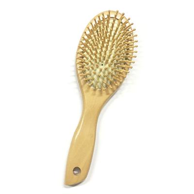 China Professional Cushion Hair Brush Factory Eco - Friendly Wooden Hair Brush for sale