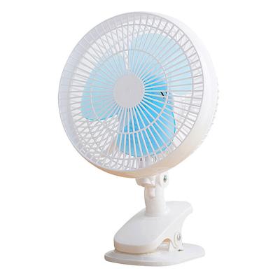 China . Personal Desktop Electric Fan 220v Mini Strong Portable Rotating Plastic Clip On Table Fan for sale