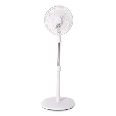 China Fashional Large Round Base 12inch Fan Motor Portable Copper Electric Floor Stand / Cool Air Stand Fan For Home for sale