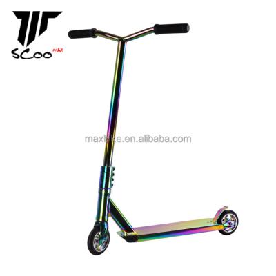 China PU+Alloy 6061 2 wheel rainbow alloy pro scooter extreme scooter for adult welcome custom/OEM for sale