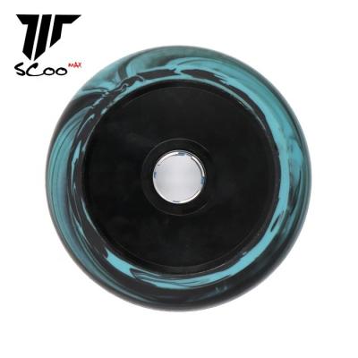 China Custom Air Wheels Aluminum Core Pro Scooter Wheels 110mm Hollow Core Stunt Scooter Fit For 100/110/120mm Kick Scooter for sale