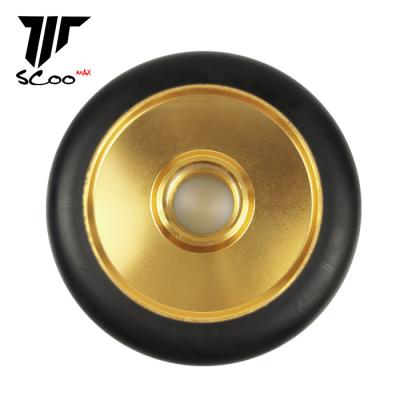 China Accept Custom 100mm 110mm Pro Scooter Hollow Core 120mm Wheels For Kick Scooter Aluminum Core 100/110/120 mm for sale