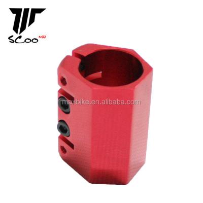 China 6061-T6 Aluminum Alloy High Quality Custom Color Pro Scooter Parts SCS Flange For Stunt Scooter Flange China Factory for sale