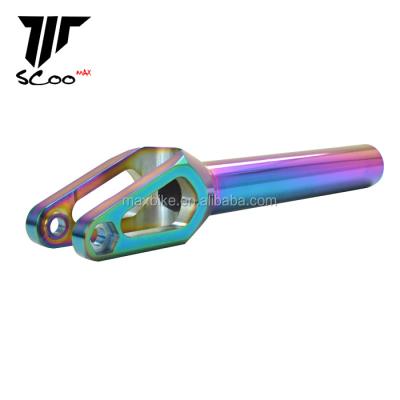 China High Quality 100/110 mm Aluminum Scooter Accessories Pro Fork Pro Customized Color Scooter Fork for sale