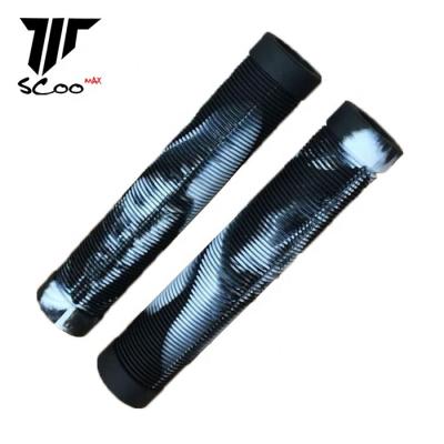 China Customized parts 170mm silicone rubber or pro color scooter rubber handle grips for stunt scooter Maxbike for sale