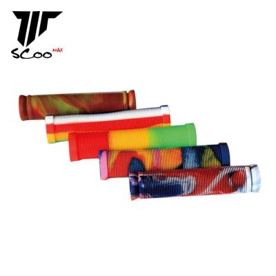 China Customized Pro Color Rubber Soft Rubber Scooter Band or Parts Handle Grips For Stunt Scooters for sale