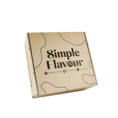 China Recyclable Custom Logo Bulk Mailing Custom Mailing Cardboard Corrugated Cardboard Clothing Packaging for sale