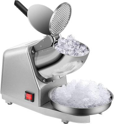 China Premium High Efficiency Portable Ice Crusher And Shaved Ice Machine Snow Cone Machine With Free Ice Cube Trays for sale