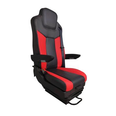 China Custom Air Ride Seats PU Driver Seat Air Suspension Chair Luxury for sale